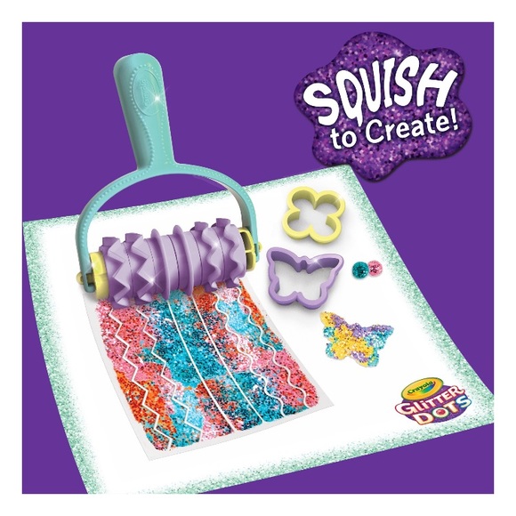 Crayola Glitter Dots Pastel Sparkle Station New - Picture 2 of 8